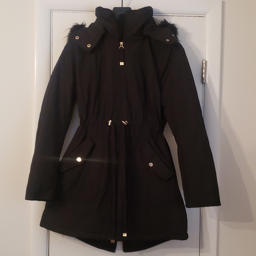 Women's Jessica Simpson Faux Fur Hood Parka